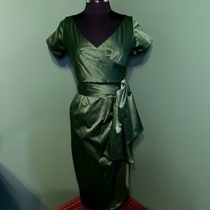 NWT Pinup Couture Green Ava Dress Size L